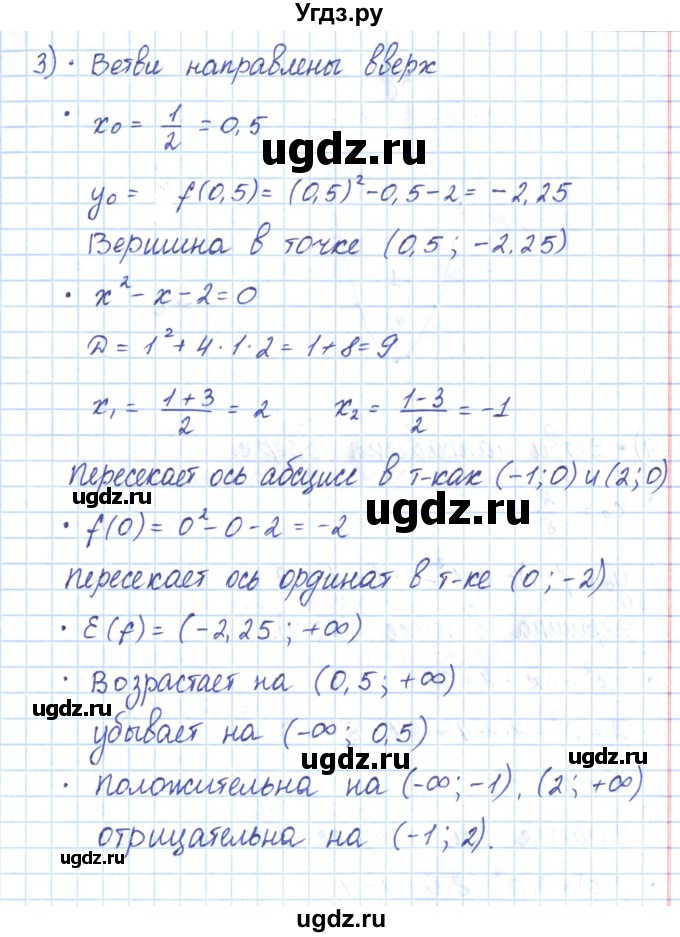 ГДЗ (Решебник) по алгебре 9 класс (рабочая тетрадь) Мерзляк А.Г. / параграф 11 / 6(продолжение 4)