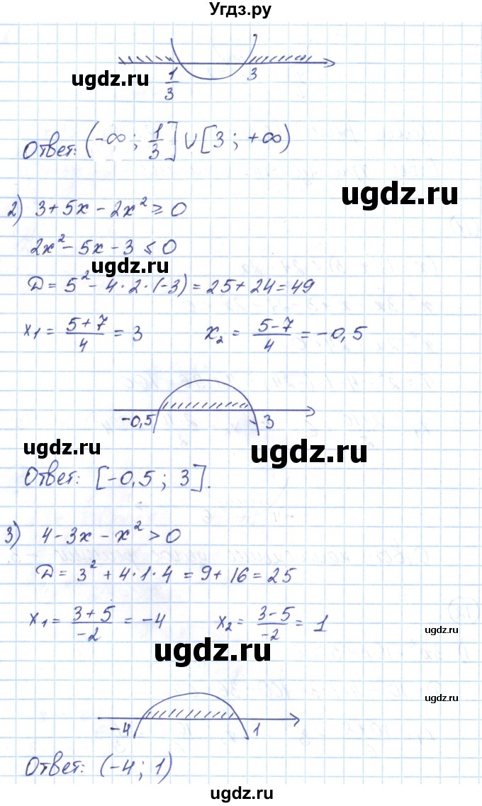 ГДЗ (Решебник) по алгебре 9 класс (рабочая тетрадь) Мерзляк А.Г. / параграф 12 / 12(продолжение 2)