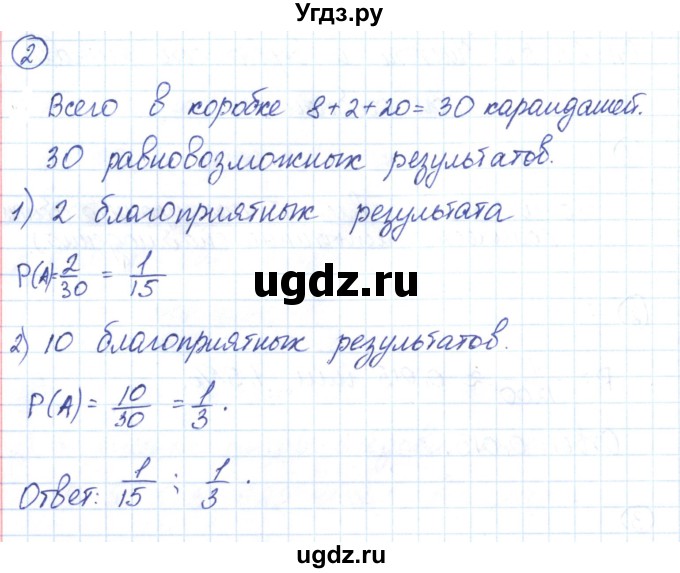 ГДЗ (Решебник) по алгебре 9 класс (рабочая тетрадь) Мерзляк А.Г. / параграф 19 / 2