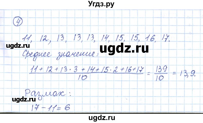 ГДЗ (Решебник) по алгебре 9 класс (рабочая тетрадь) Мерзляк А.Г. / параграф 20 / 4