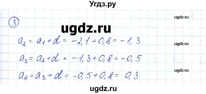 ГДЗ (Решебник) по алгебре 9 класс (рабочая тетрадь) Мерзляк А.Г. / параграф 22 / 3