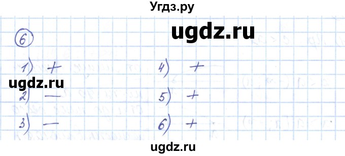 ГДЗ (Решебник) по алгебре 9 класс (рабочая тетрадь) Мерзляк А.Г. / параграф 4 / 6