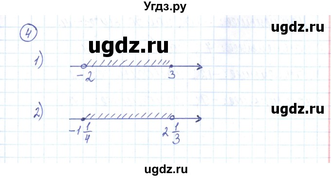 ГДЗ (Решебник) по алгебре 9 класс (рабочая тетрадь) Мерзляк А.Г. / параграф 6 / 4