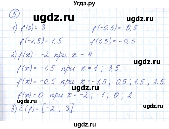 ГДЗ (Решебник) по алгебре 9 класс (рабочая тетрадь) Мерзляк А.Г. / параграф 7 / 5