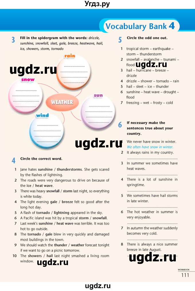 ГДЗ (Учебник) по английскому языку 7 класс (рабочая тетрадь Excel) Эванс В. / страница / 111