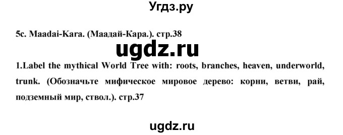 ГДЗ (Решебник) по английскому языку 7 класс (рабочая тетрадь Excel) Эванс В. / страница / 38