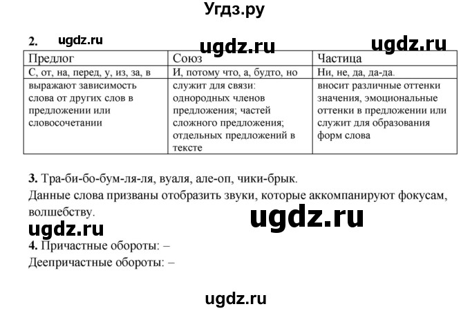 ГДЗ (Решебник) по русскому языку 7 класс (рабочая тетрадь) Склярова В.Л. / часть 2. страница / 23