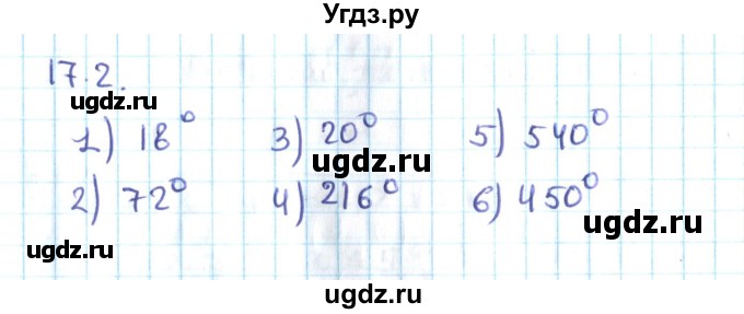 ГДЗ (Решебник №2) по алгебре 10 класс Мерзляк А.Г. / §17 / 17.2