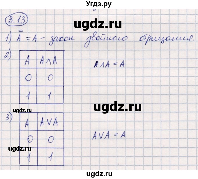 ГДЗ (Решебник №2) по алгебре 10 класс Мерзляк А.Г. / §3 / 3.13(продолжение 2)