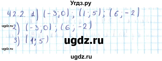 ГДЗ (Решебник №2) по алгебре 10 класс Мерзляк А.Г. / §42 / 42.2