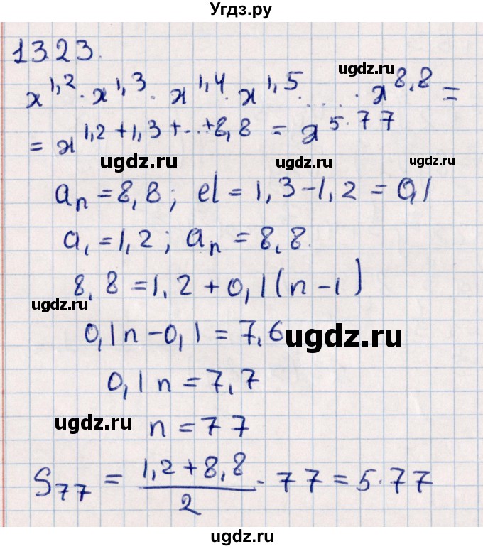 ГДЗ (Решебник №1) по алгебре 10 класс Мерзляк А.Г. / §13 / 13.23