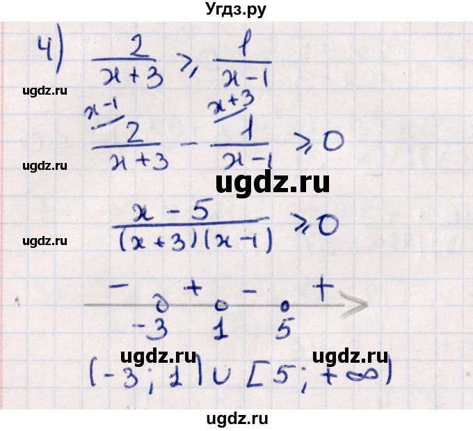 ГДЗ (Решебник №1) по алгебре 10 класс Мерзляк А.Г. / §8 / 8.13(продолжение 2)