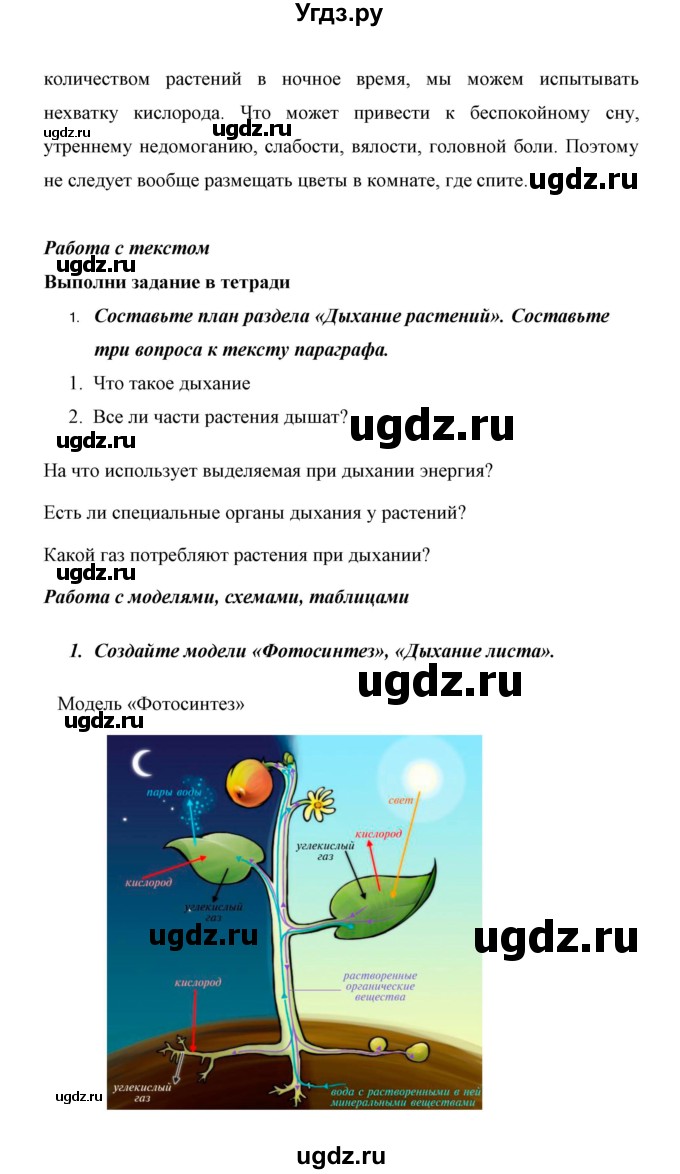 ГДЗ (Решебник) по биологии 6 класс Сивоглазов В. И. / страница / 71(продолжение 5)