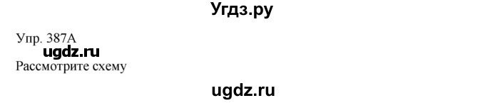 ГДЗ (Решебник) по русскому языку 7 класс Сабитова З.К. / упражнение / 387