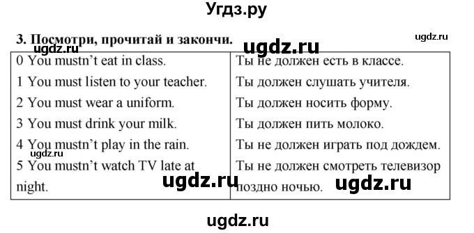 ГДЗ (Решебник) по английскому языку 3 класс (рабочая тетрадь Smiles) Дули Д. / страница / 22(продолжение 3)