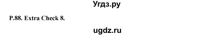 ГДЗ (Решебник) по английскому языку 3 класс (рабочая тетрадь Smiles) Дули Д. / страница / 88