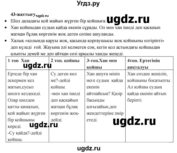 ГДЗ (Решебник) по казахскому языку 3 класс Жумабаева А.Е. / часть 2. страница / 86(продолжение 2)