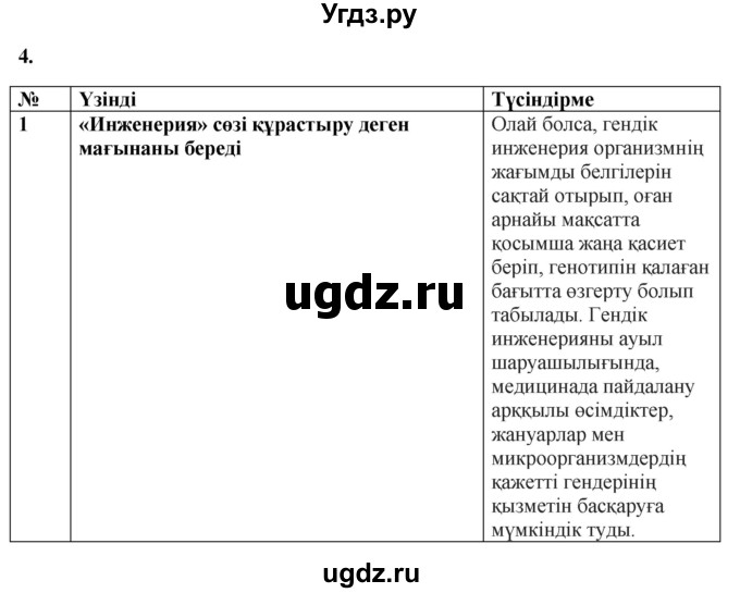 ГДЗ (Решебник) по казахскому языку 9 класс Даулетбекова Ж. / страница / 106(продолжение 2)