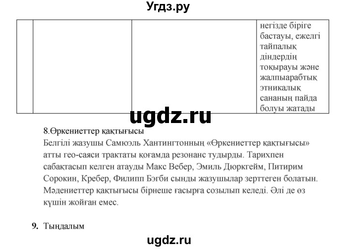 ГДЗ (Решебник) по казахскому языку 9 класс Дәулетбекова Ж.Т. / страница / 133(продолжение 3)