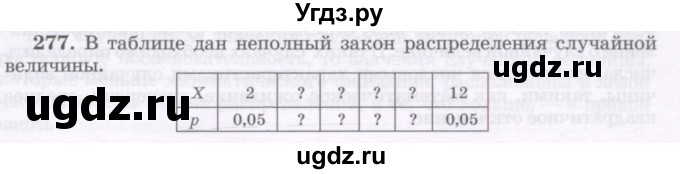 ГДЗ (Учебник) по алгебре 11 класс Абылкасымова А.Е. / упражнение / 277