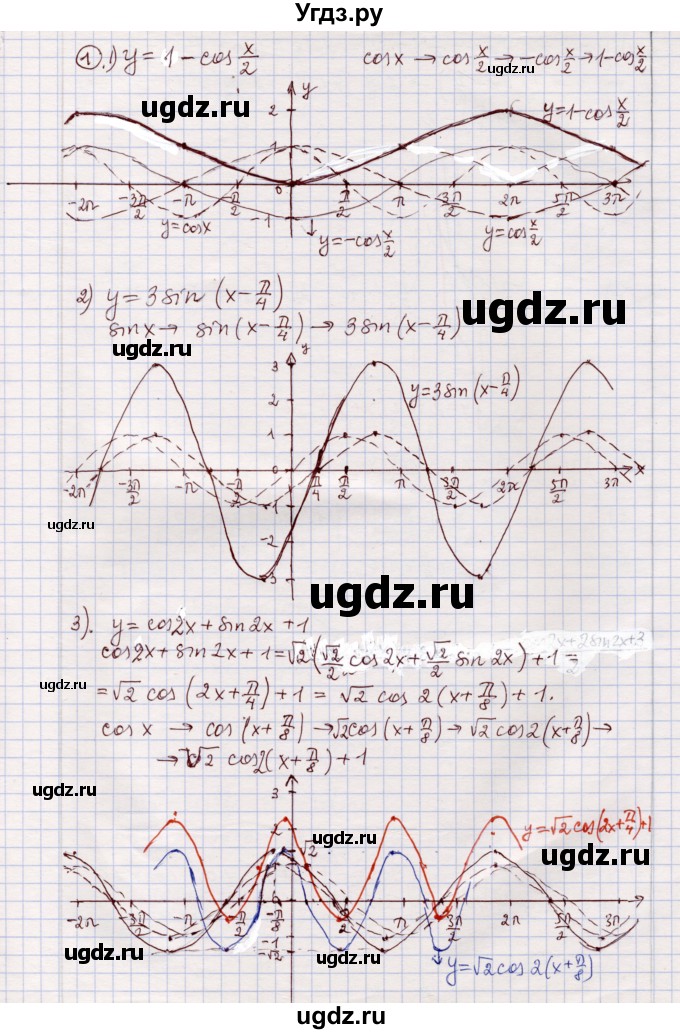 ГДЗ (Решебник) по алгебре 11 класс Абылкасымова А.Е. / повторение 10 класса / 1