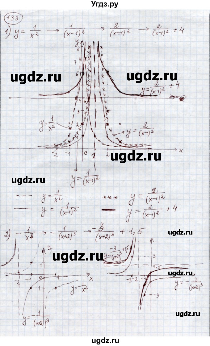 ГДЗ (Решебник) по алгебре 11 класс Абылкасымова А.Е. / упражнение / 133