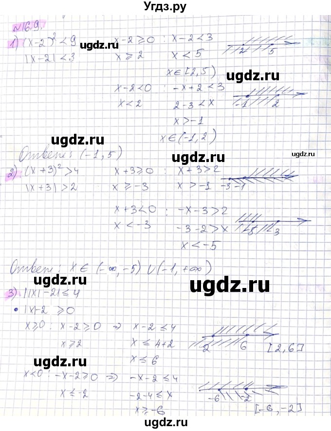 ГДЗ (Решебник) по алгебре 8 класс Абылкасымова А.Е. / параграф 16 / 16.9
