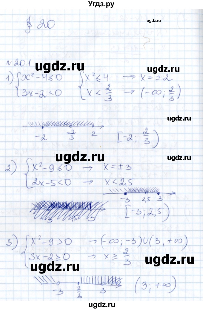 ГДЗ (Решебник) по алгебре 8 класс Абылкасымова А.Е. / параграф 20 / 20.1