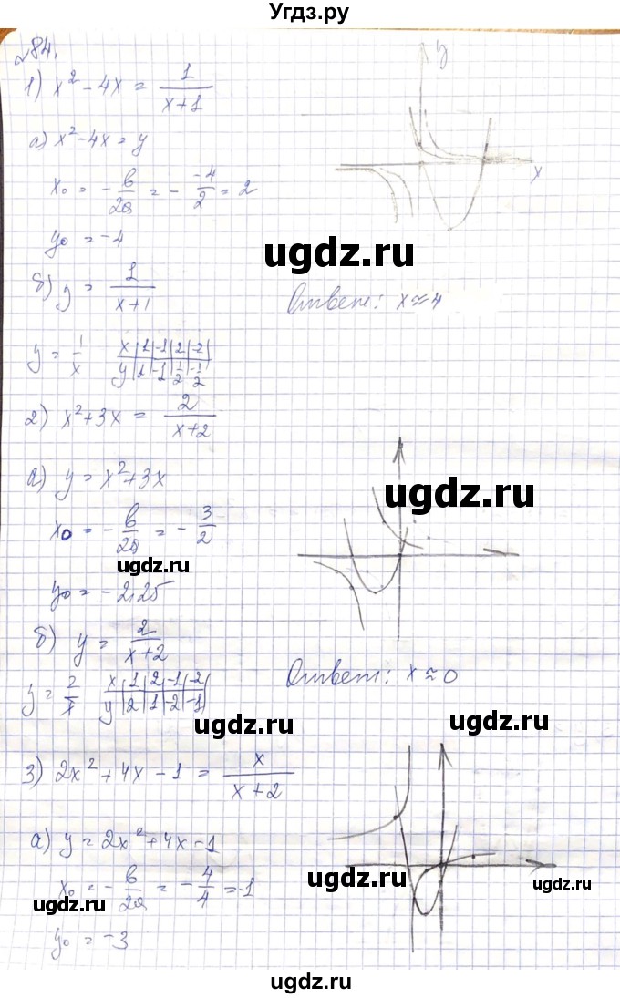 ГДЗ (Решебник) по алгебре 8 класс Абылкасымова А.Е. / повторение 8 класса / 84