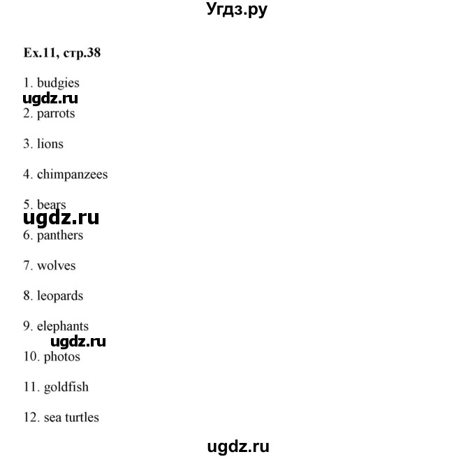 ГДЗ (Решебник) по английскому языку 6 класс (практикум ) Вербицкая М.В. / 6 / 11