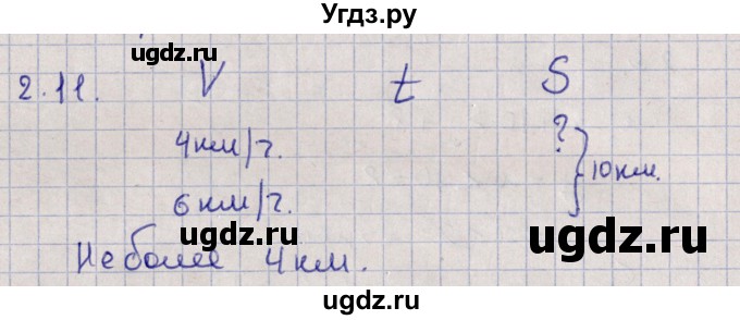 ГДЗ (Решебник) по алгебре 9 класс Мордкович А.Г. / §2 / 2.11