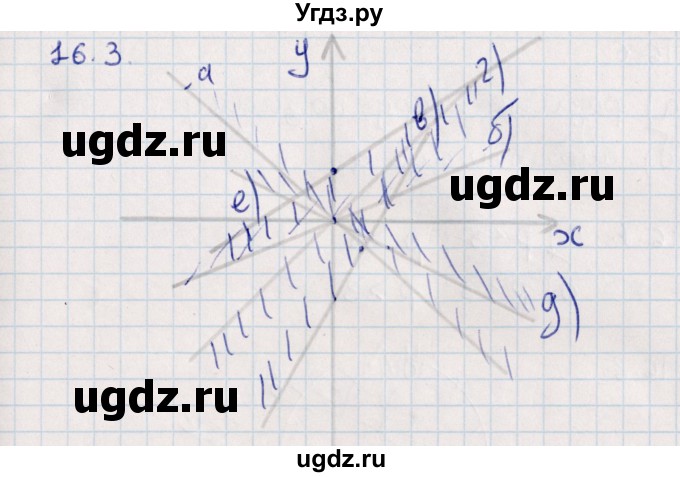 ГДЗ (Решебник) по алгебре 9 класс Мордкович А.Г. / §16 / 16.3