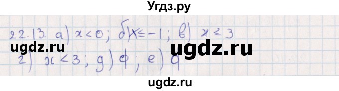 ГДЗ (Решебник) по алгебре 9 класс Мордкович А.Г. / §22 / 22.13