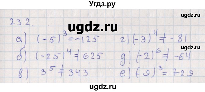 ГДЗ (Решебник) по алгебре 9 класс Мордкович А.Г. / §23 / 23.2
