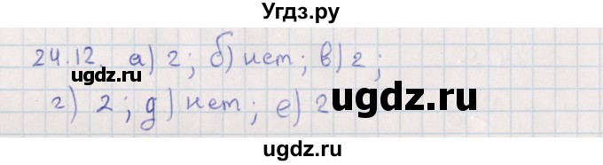 ГДЗ (Решебник) по алгебре 9 класс Мордкович А.Г. / §24 / 24.12