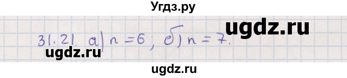 ГДЗ (Решебник) по алгебре 9 класс Мордкович А.Г. / §31 / 31.21