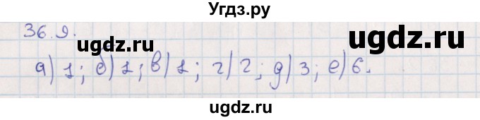 ГДЗ (Решебник) по алгебре 9 класс Мордкович А.Г. / §36 / 36.9