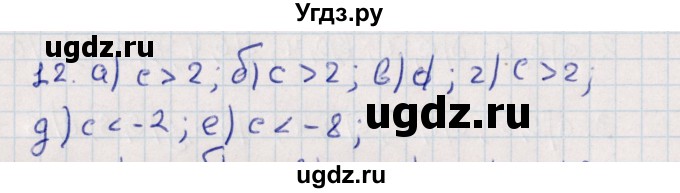 ГДЗ (Решебник) по алгебре 9 класс Мордкович А.Г. / дополнительные  задачи / глава 2 / 12