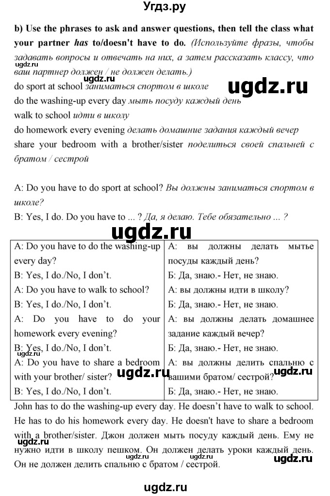 ГДЗ (Решебник) по английскому языку 5 класс Мильруд Р.П. / Module 3 / f / 5(продолжение 2)