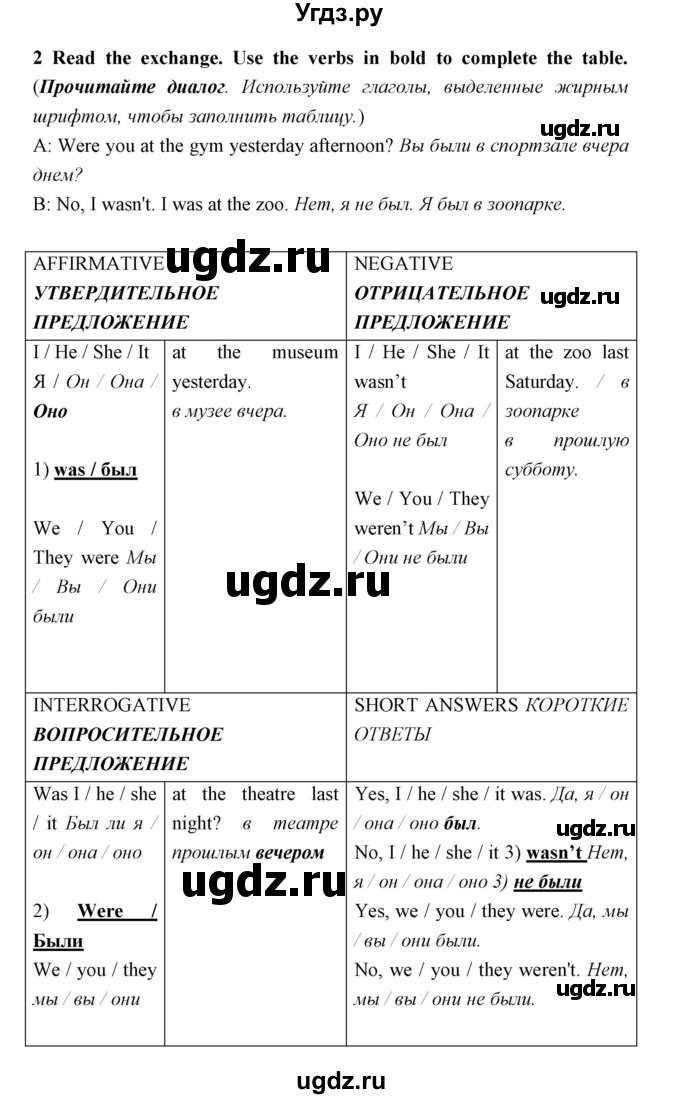 ГДЗ (Решебник) по английскому языку 5 класс Мильруд Р.П. / Module 5 / a / 2