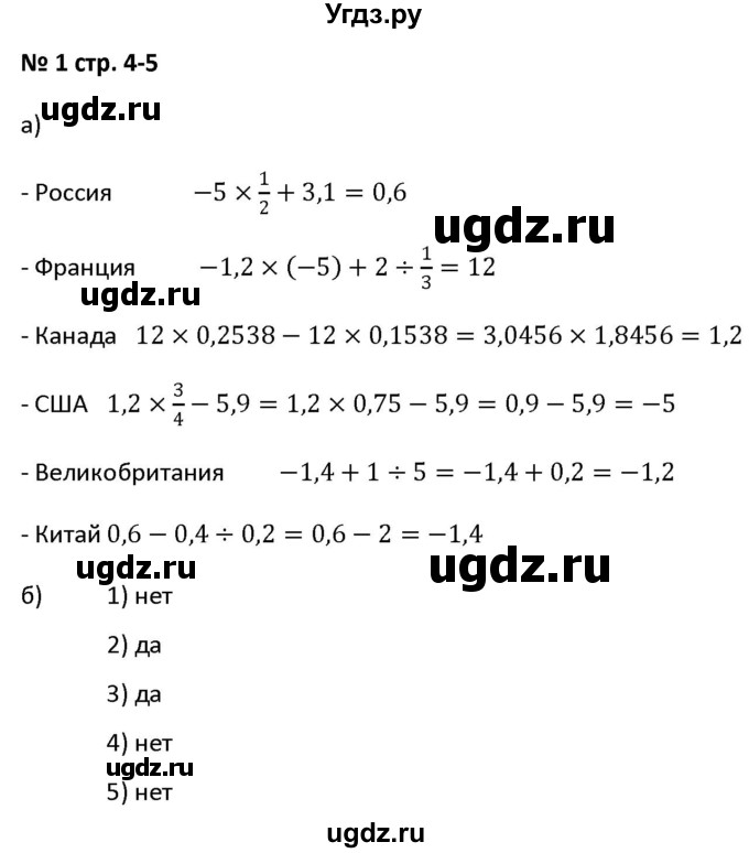 ГДЗ (Решебник) по алгебре 7 класс (рабочая тетрадь) Лебединцева Е. А. / задание / 1