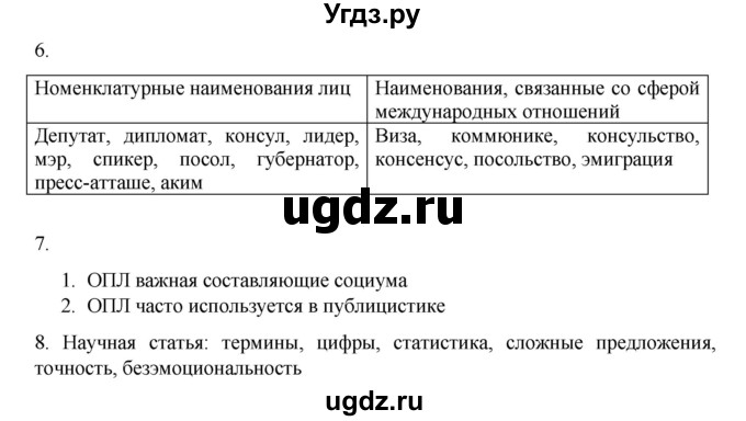 ГДЗ (Решебник) по русскому языку 9 класс Жанпейс У.А. / часть 1. страница / 109