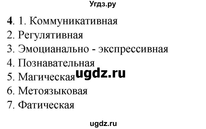 ГДЗ (Решебник) по русскому языку 10 класс Рыбченкова Л.М. / упражнение / 4