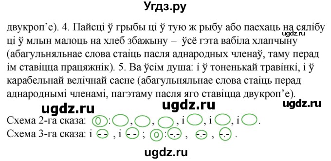 ГДЗ (Решебник к учебнику 2020) по белорусскому языку 8 класс Бадзевіч З. І. / учебник 2020 / практыкаванне / 280(продолжение 2)