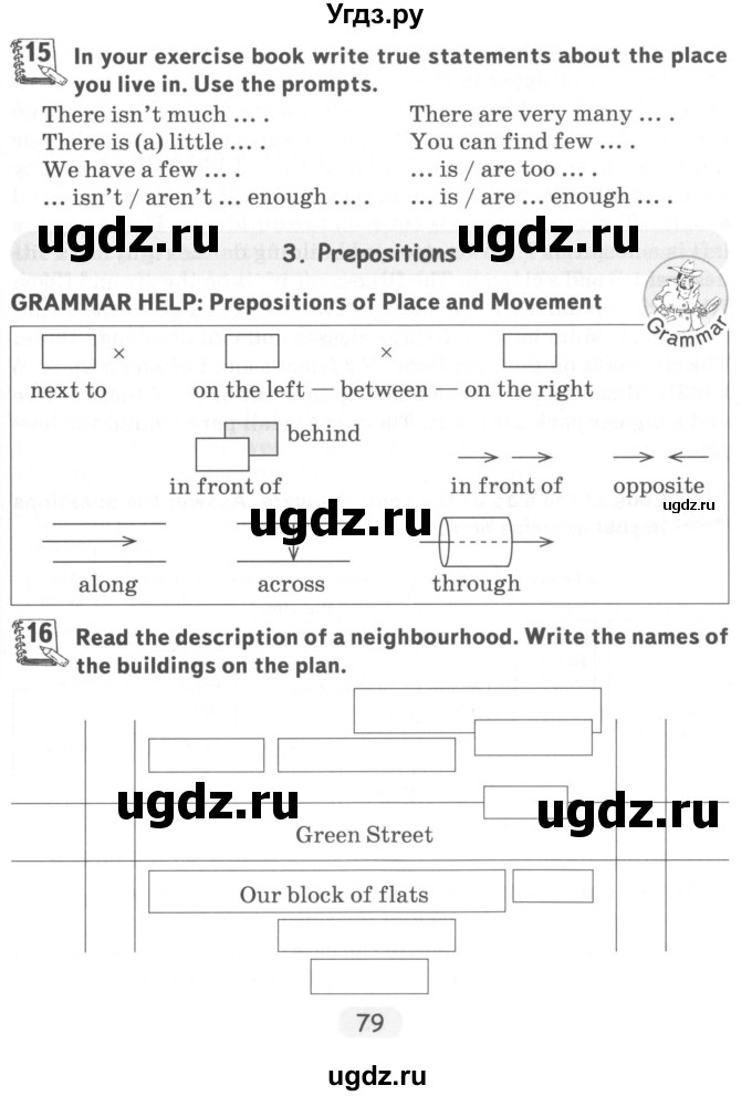 ГДЗ (Учебник) по английскому языку 7 класс (тетрадь по грамматике) Севрюкова Т.Ю. / страница / 79