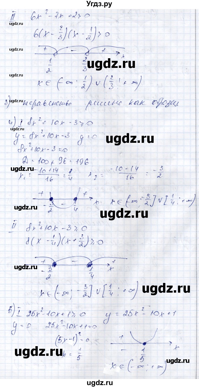 ГДЗ (Решебник) по алгебре 9 класс Шыныбеков А.Н. / раздел 0 / упражнение / 0.8(продолжение 2)