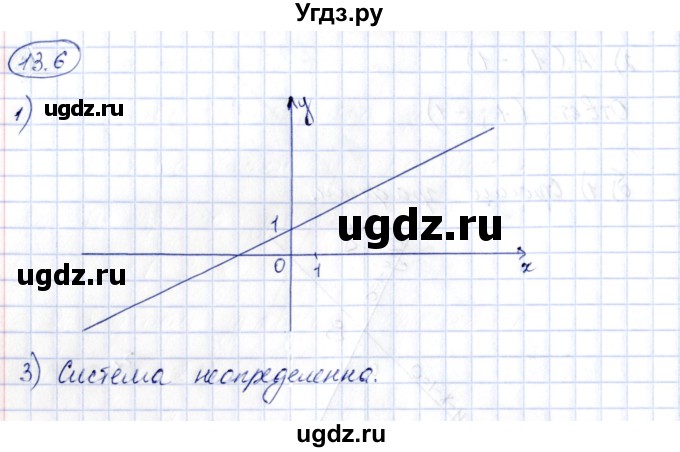 ГДЗ (Решебник) по алгебре 7 класс (рабочая тетрадь) Зубарева И.И. / §13 / 13.6