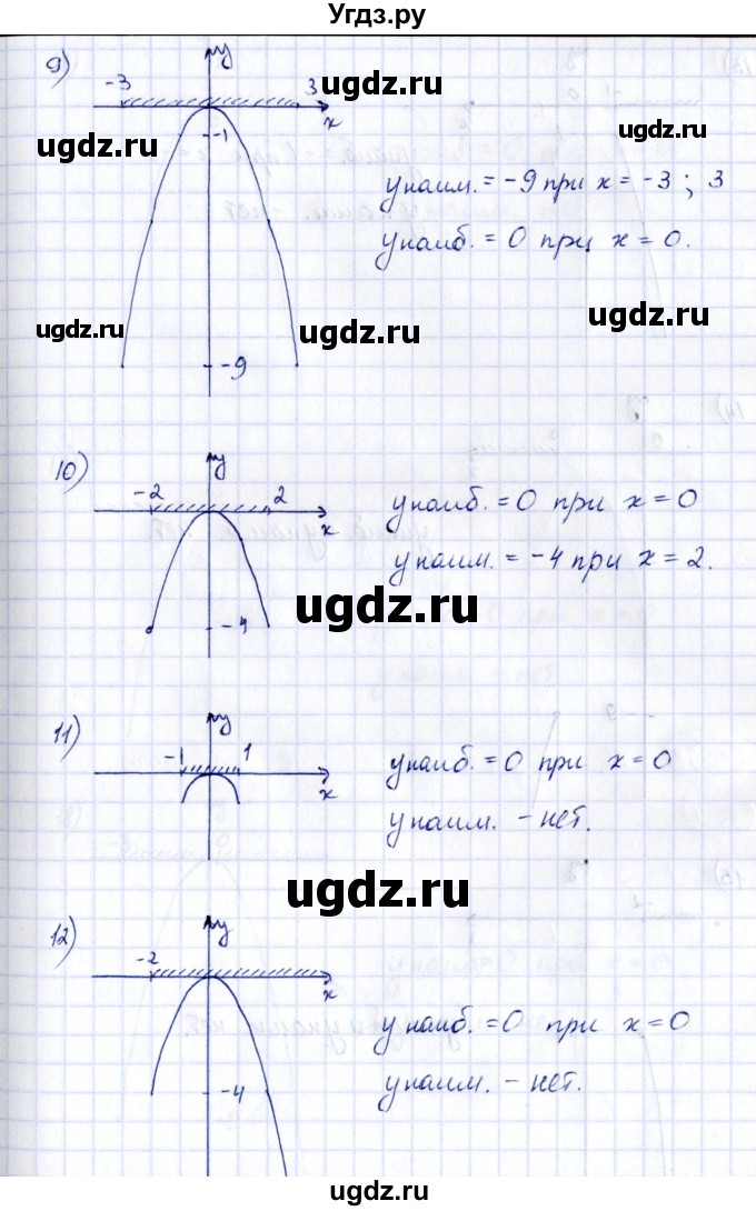 ГДЗ (Решебник) по алгебре 7 класс (рабочая тетрадь) Зубарева И.И. / §44 / 44.17(продолжение 4)