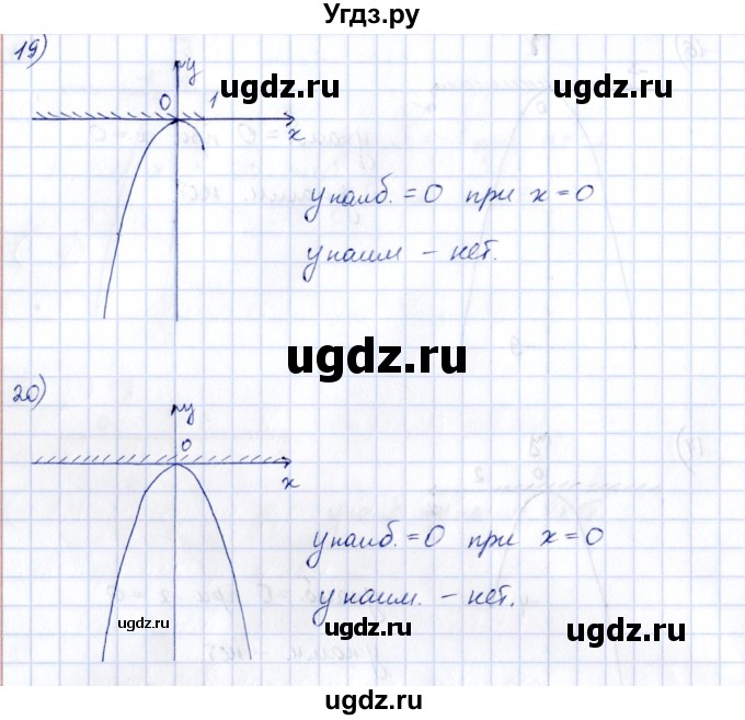 ГДЗ (Решебник) по алгебре 7 класс (рабочая тетрадь) Зубарева И.И. / §44 / 44.17(продолжение 7)