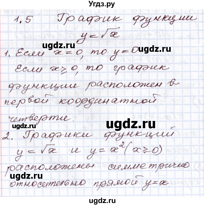 ГДЗ (Решебник) по алгебре 8 класс Шыныбеков А.Н. / вопросы / стр.55